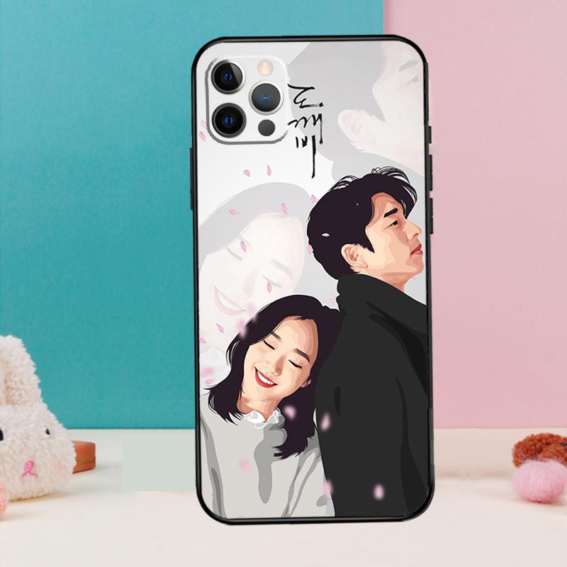 GongYoo Goblin Korean Drama Phone Case For iPhone 16 15 14 13 12 11 Pro Max 12 13 mini XR 15 16 Plus 16e Cover Coque