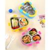 Sealed Insulated Lunch Container Portable Divided Lunch Plate  For Students
