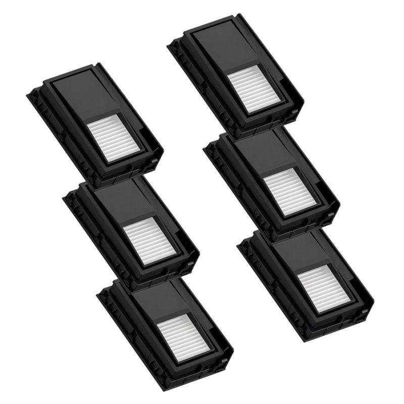 A02V-For Irobot Roomba Plus 415X Combo/For 415 Combo/515 Combo/575 Combo 6PCS Filter Replacement Vacuum Cleaner Parts