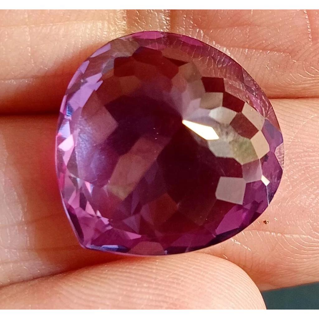 Alexandrite Color Change Natural 20+ Ct Pear Cut Beautiful Certified Gemstone
