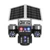 Dual-Lens Solar-Powered Surveillance & Zoom Camera