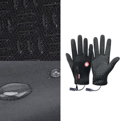 Winter Heated Gloves Screentouch USB Headed Gloves for Sport Activity Full Finger Skiing Cycling Gloves for Men Women