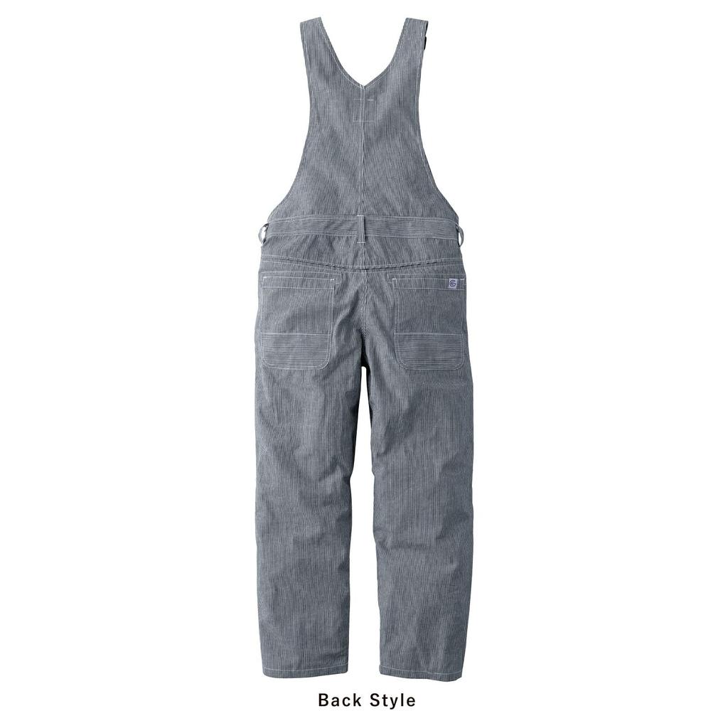 GRACE ENGINEERS Cotton Linen Overalls GE-884, Sweat-wicking, Quick-drying, Moisture-wicking, Workwear, Summer, Men's & Women's, with ProUni Sticker, N