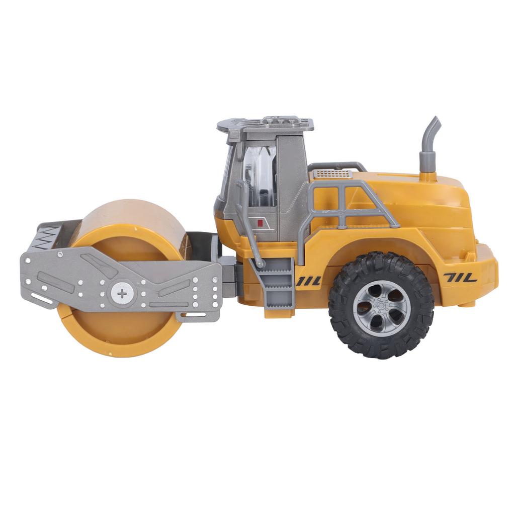 Roller Truck Toy for Kids Lifelike Details Simulation Road Roller Toy Durable ABS Inertial