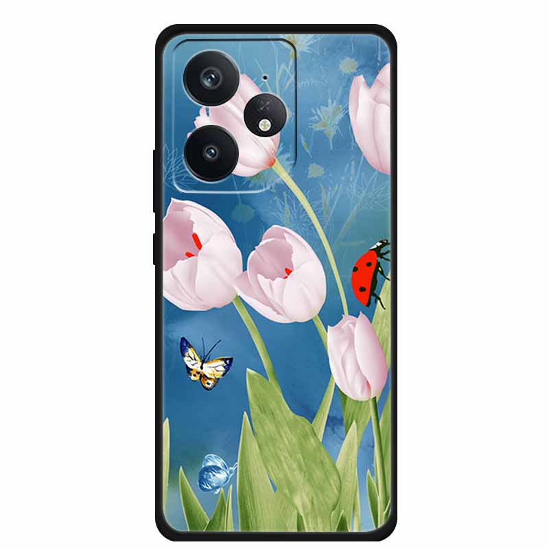 For Realme Neo7 5G Case Original Soft Silicone TPU Phone Cases Back Cover For OPPO Realme Neo 7 Scenery Shockproof Bumper Capa