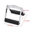 4 Pcs Nylon Triceps Rope and Chrome Rowing Parallel Grip with Carabiner Set Rowing High Pull Down Back Training Accessories
