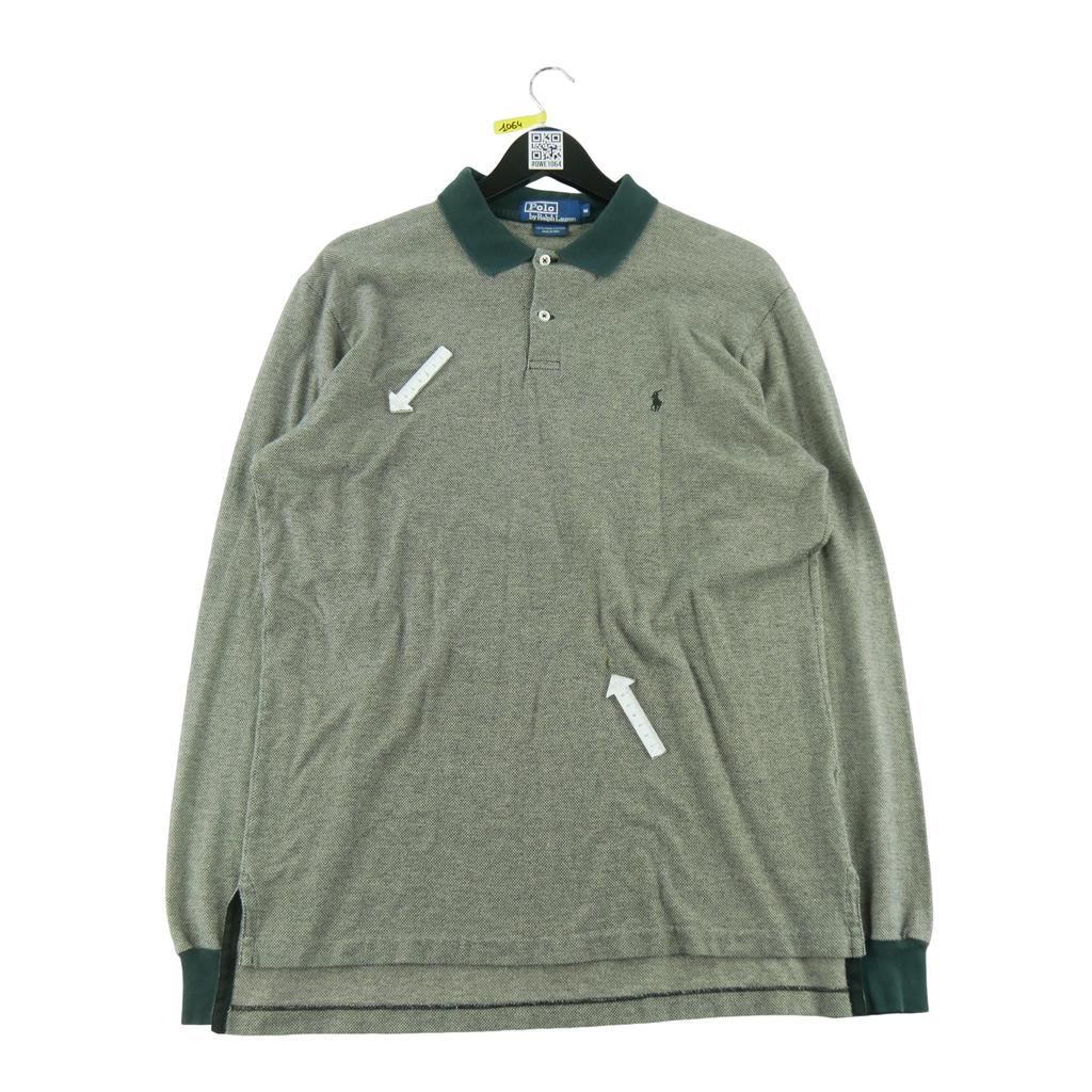 Seconde vie - Polo manches longues Homme Custom Fit - Bon état