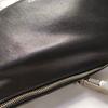 [Gebraucht] Schwarze Leder Bauchtasche Mittel - Sehr Gut #1N84LN0