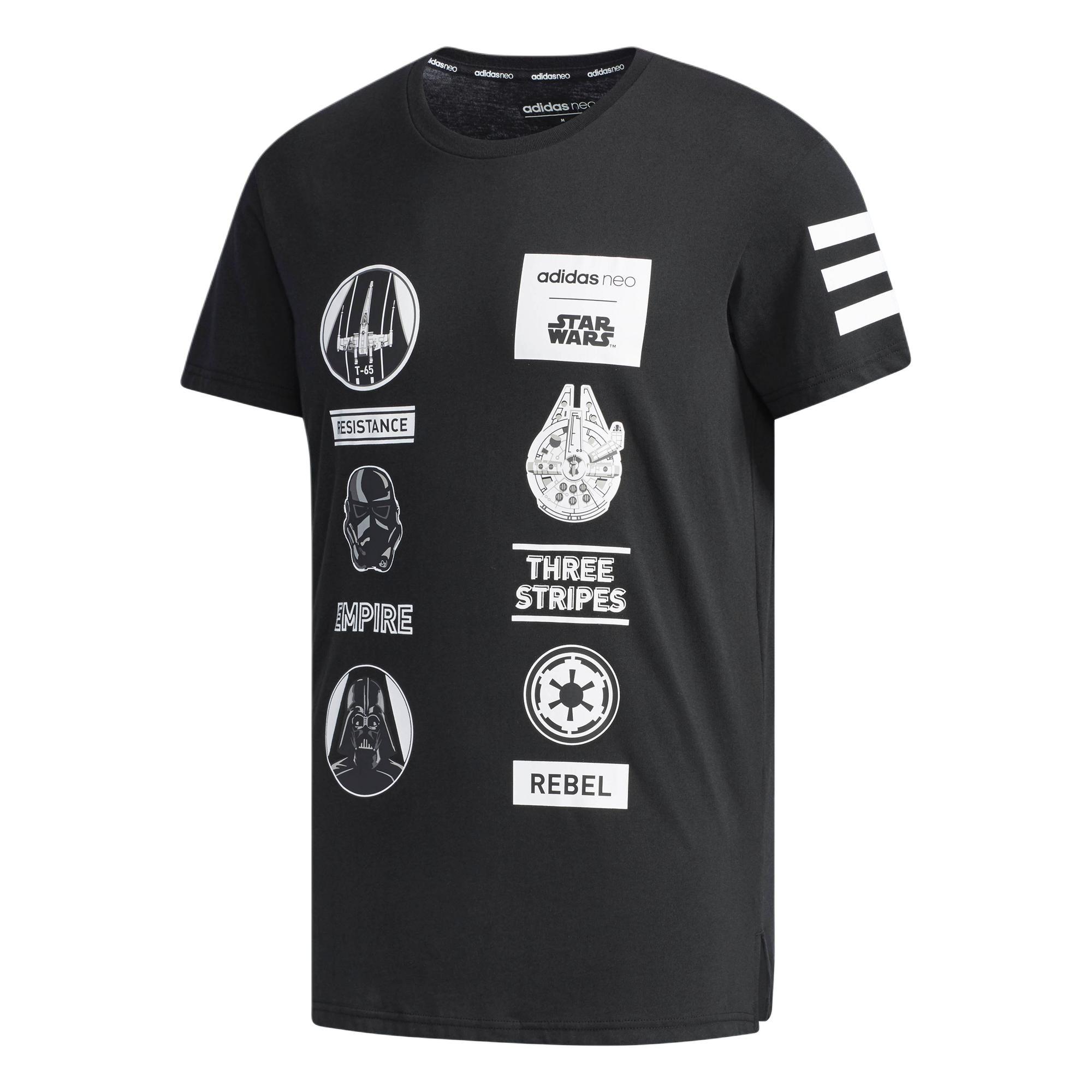 Adidas Neo x XINGQIUDAZHAN,LIANMINGKUAN T Shirt Men s Black CV9383 180/100A/L