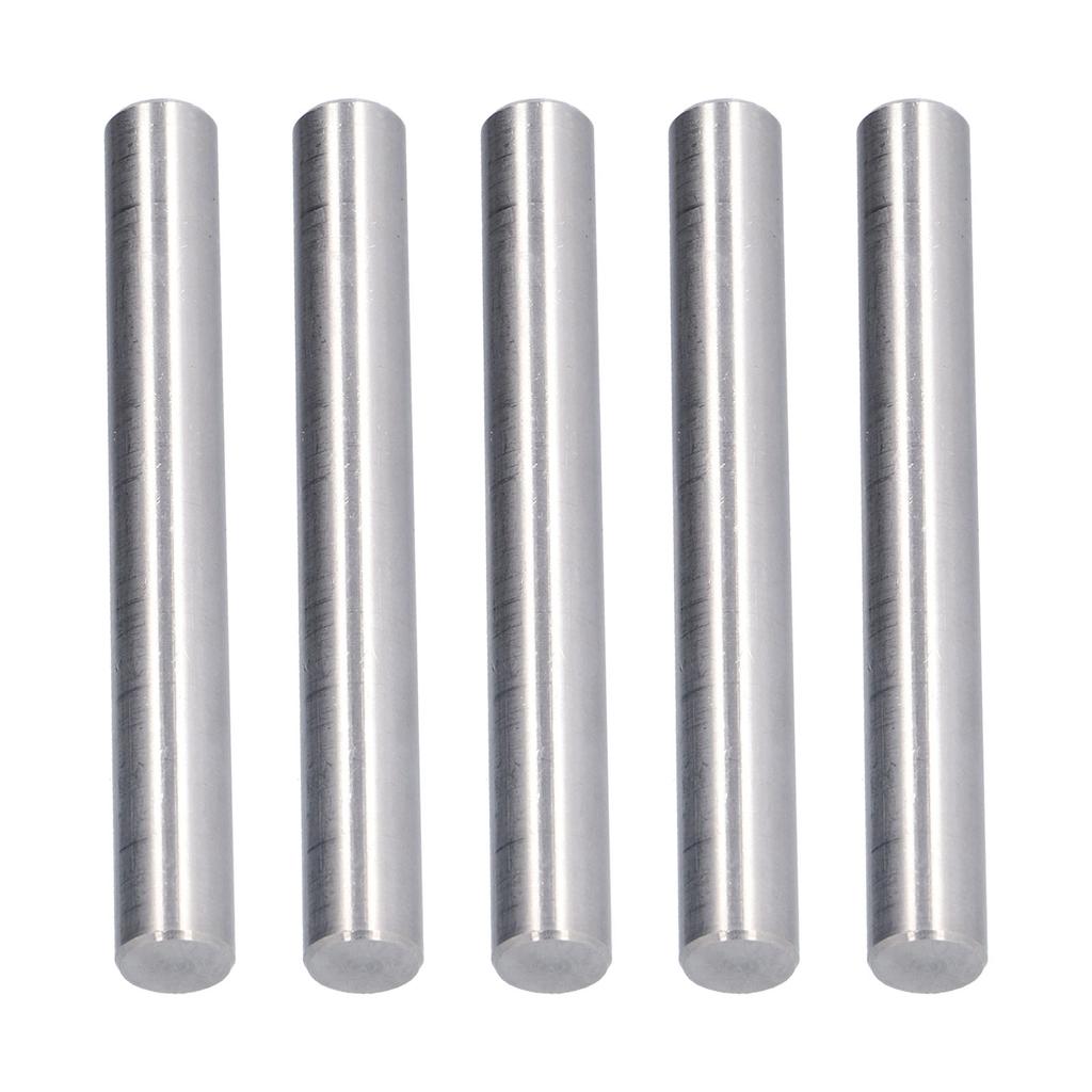 5 Stück Edelstahl Rundstäbe Hochpräziser Durchmesser Verschleiß Korrosionsbeständigkeit Hohe Festigkeit Runde Welle für