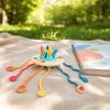 Silicone Sensory Pull String Toy for Baby Fine Motor Skills Development