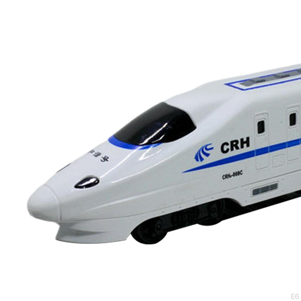 Express Freight Car Model Train Set 1:87 - Railway Playset for Kids' Birthday Gifts