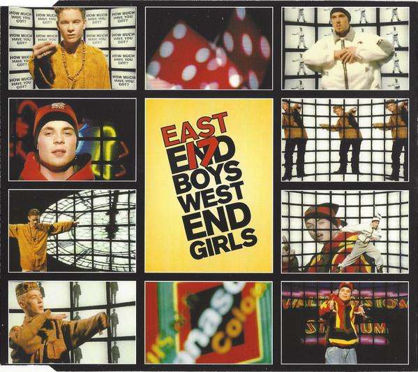 

CD EAST 17 - West End Girls LONCD344 London Records 1993 UK Танцевальная и Электронная Музыка Б/У