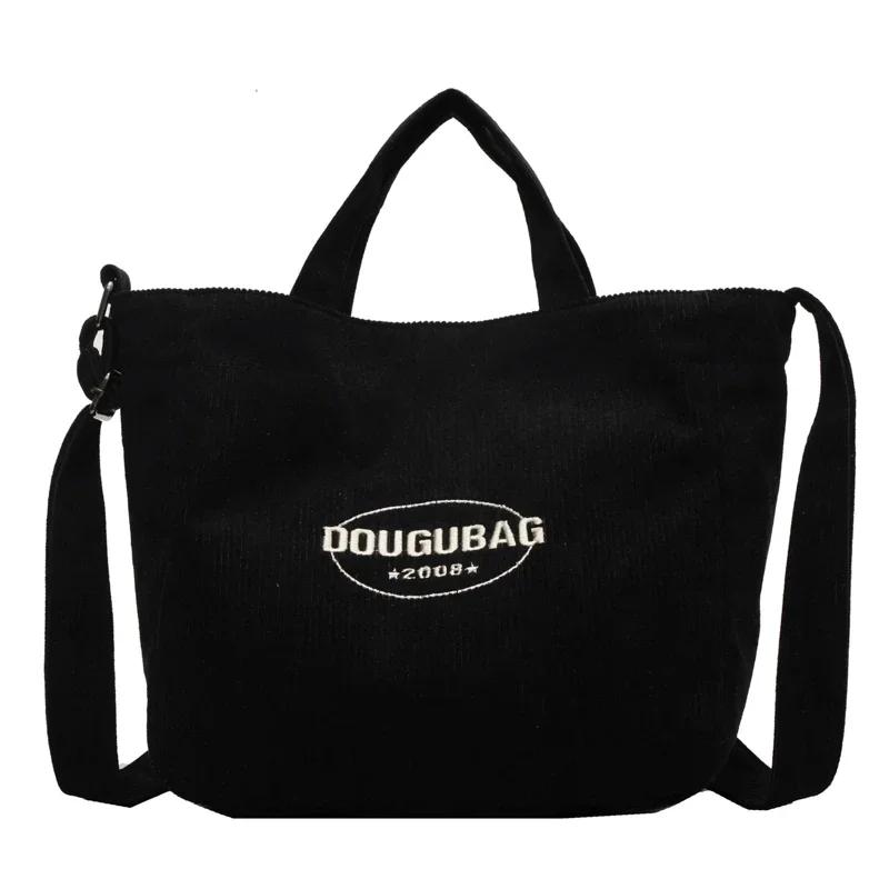 

Вельветовые женские сумки через плечо Повседневная однотонная молодежная женская сумка через плечо Simplicity Bolsas Femininas