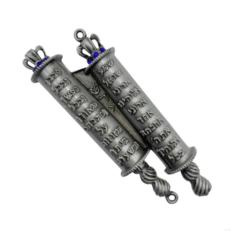 62KD Religious Decor Front Door Hanger Je Door Metal Mezuzah Ornament Decoration