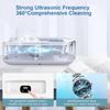 Ultrasonic Cleaner Glasses Cleaner for Jewelry Watches Denture Ultrasonic Cleaner High Frequency Vibration Washing Machine