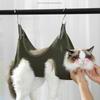 with Hanging Hooks Pet Grooming Hammock Restraint Bag  for Small Medium Large Dogs Puppy Cats