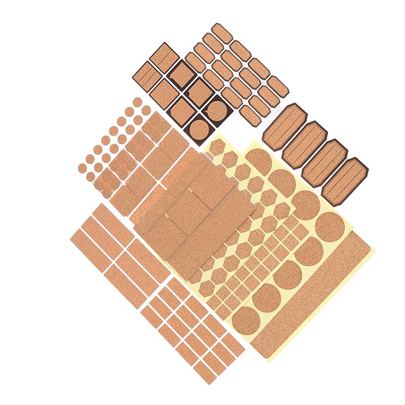 3-96Pcs Oak Wooden Labels Stickers Craft Essential Bottle Self-Adhesive Stickers