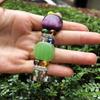 Trendy Women's Seven-Color Cat's Eye Bracelet Watch with Inlaid Diamonds