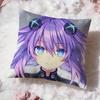 h-Hyperdimension Neptunias Cushion Cover Premium Comfort Reversible Pillow Cove -Two In One Design for Any Room & Car Interior
