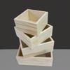 Modern Wooden Tray Set Storage Box Square Container For Succulents Crafts And Home Organization Versatile Storage