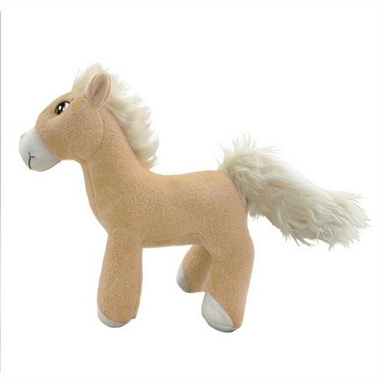 Charming Little Horse Figurine with Silky Smooth Finish and Lively Eyes