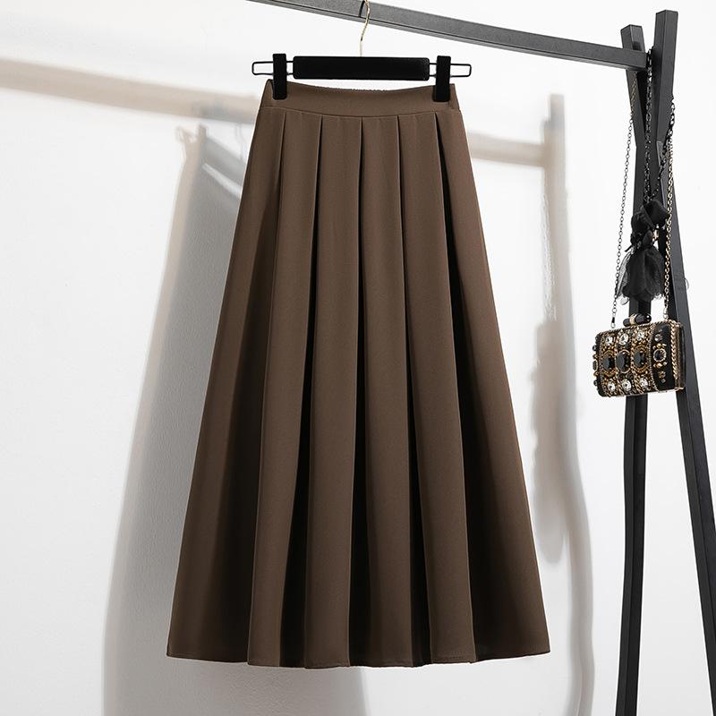 

Japanese Retro Casual Versatile Seven-point Skirt Pants Women s Summer Design Niche Large Size Straight Skirt 5XL
