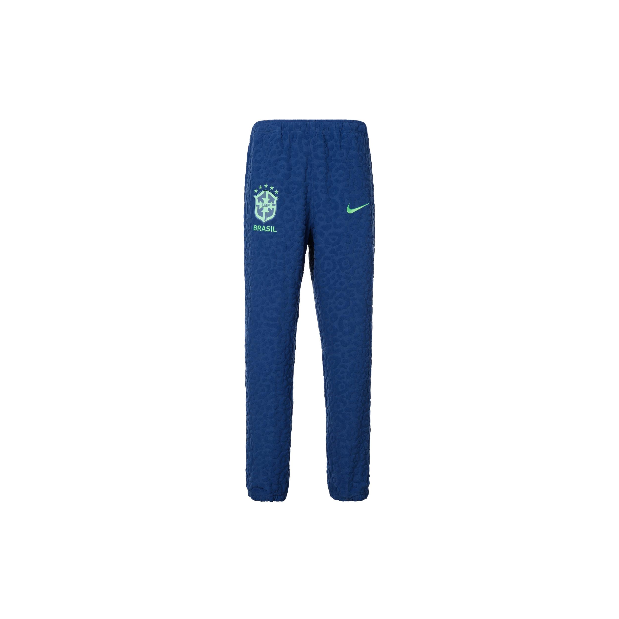 Nike Brazil Men s French Terry Football Tracksuit Bottoms DX2046-490 XL