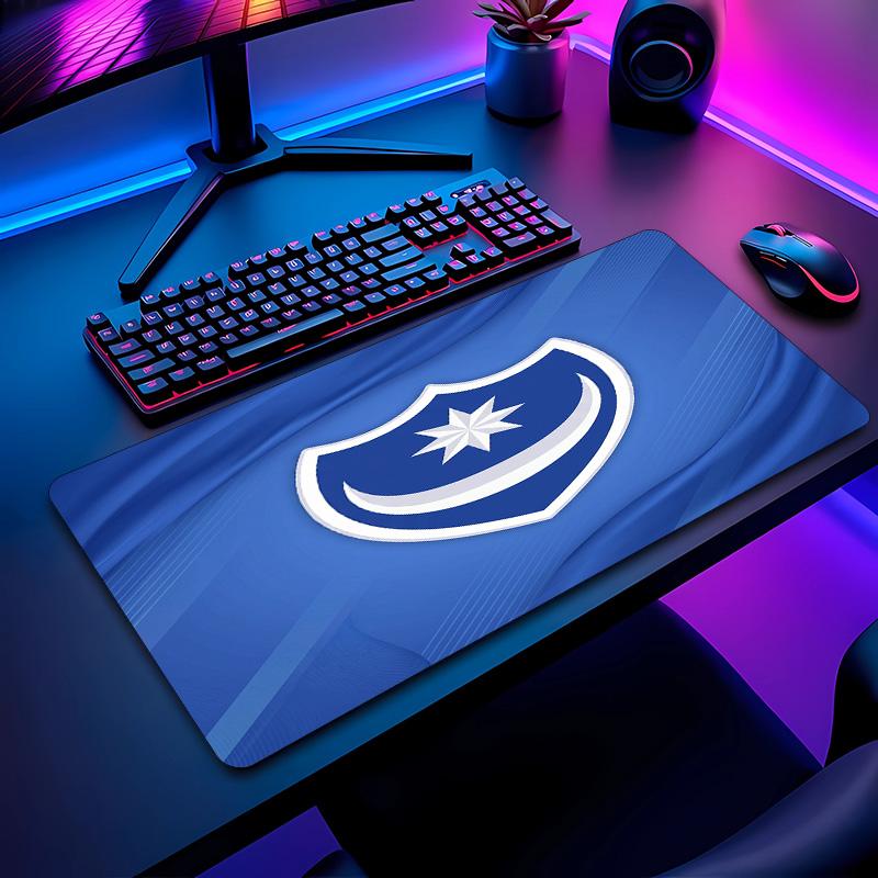 Portsmouth FC Football Pattern Mouse Pad Non?Slip Rubber Base Gaming Mousepad For Desk Office Home