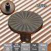 Modern Minimalist Light Luxury Zinc Alloy Semicircular Pair-Mounted Pulls Nordic Style Cabinet Kitchen Drawer Wardrobe Handles