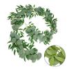 Hand-made Fake Vines Artificial Eucalyptus Garland Fake Eucalyptus Leaves Sturdy 6.6 Feet Garden Shopping Mall