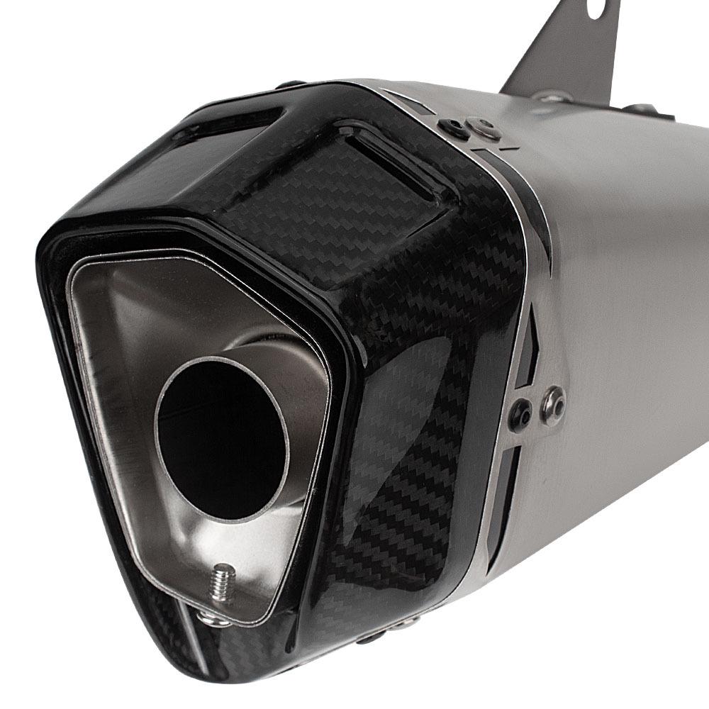 F900R/XR Edelstahl Mittelrohr Auspuff für Motorrad Modifikation