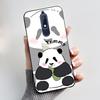 Custodia carina per Nokia 5.1/Nokia 5.1 Plus/Nokia X5/Nokia 5 Cover Shell Stampata Cover Protettiva Silicone Morbido Cartone Animato Nera
