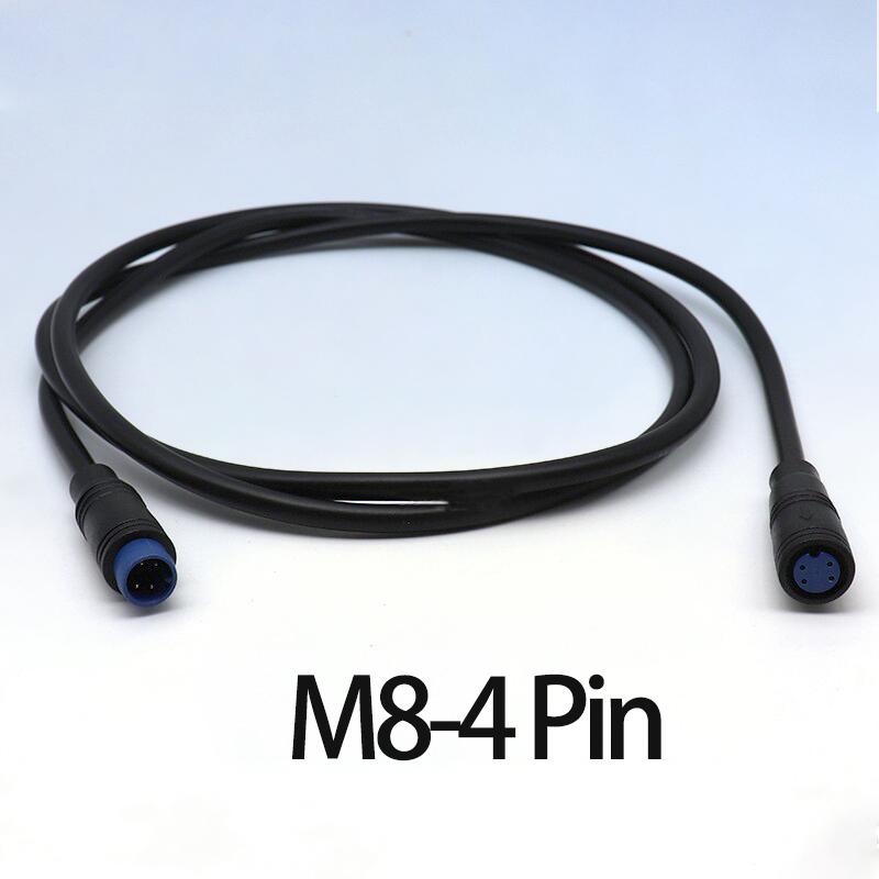 M6 M8 2 3 4 5 6 Pin Male to Female EbikeElectric Butt Cable Plug Connector Scooter Brake waterproof Signal Sensor cord 1 meterl