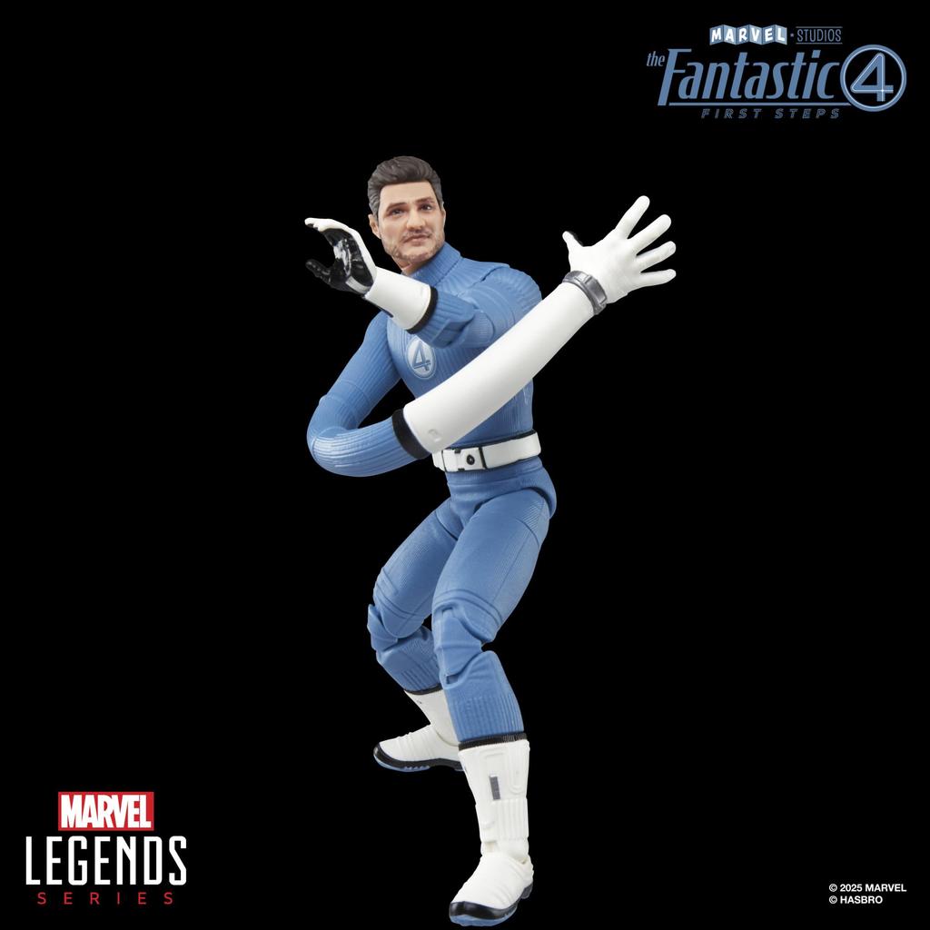 Hasbro MARVEL Marvel Legends Series Mister Reed Richards from The First Collectible 15 Cm Action Figure Toy G0799 Authentic Fantastic, "Fantastic 4