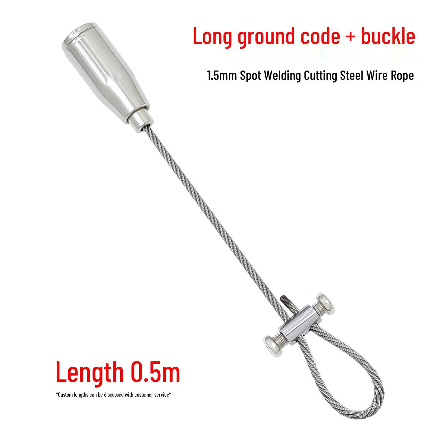 

Acrylic Sign Suspension Kit with Adjustable Steel Wire and Self-Locking Buckle
