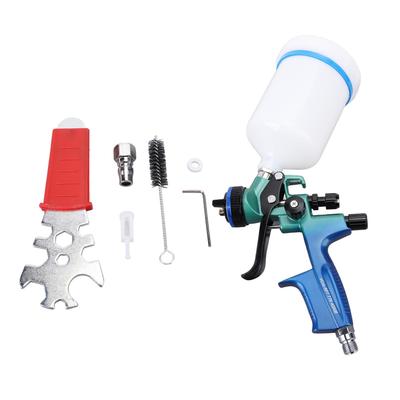 HVLP Spray Gun 4000B 600ml Cup 1.3mm Nozzle Air Spray Paint Gun Kit for Furniture Car Maintenance G1 4