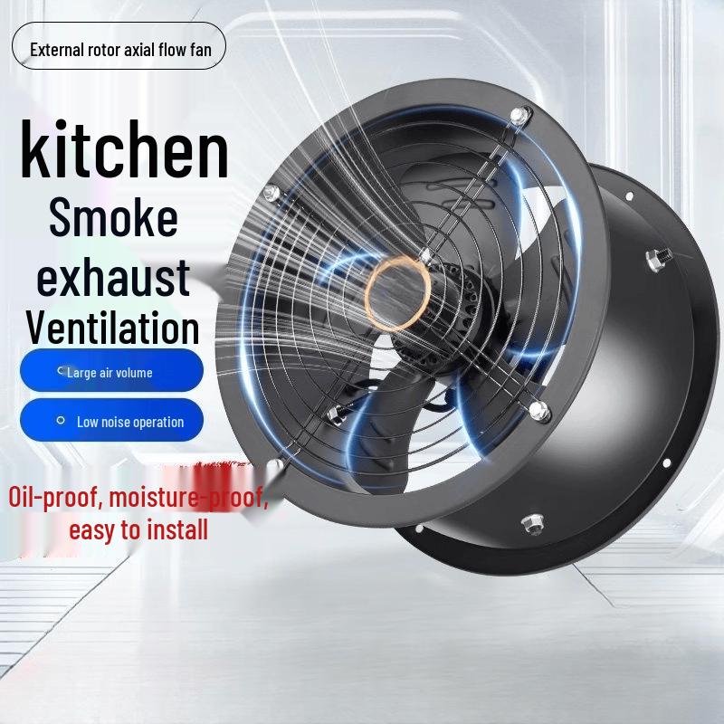 Industrial Fixed Axial Flow Fan CN Plug (adapter Included)
