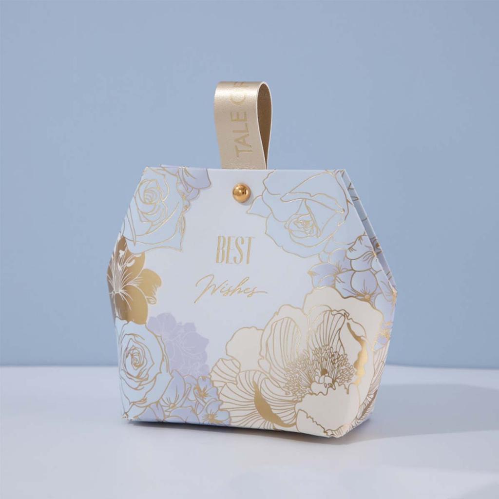 5pcs Creative New Wedding Candy Wedding Return Gift Candy Candy Bag Candy Gift Box Packaging Gift Decoration