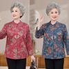 Modischer Frühlings- und Herbstmantel für reife Frauen: Leichter Strickjacke mit langen Ärmeln, Elegantes Oberteil in Übergröße