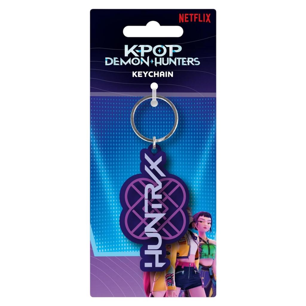 K-Pop Lovci Démonů Huntrix Logo PVC Klíčenka
