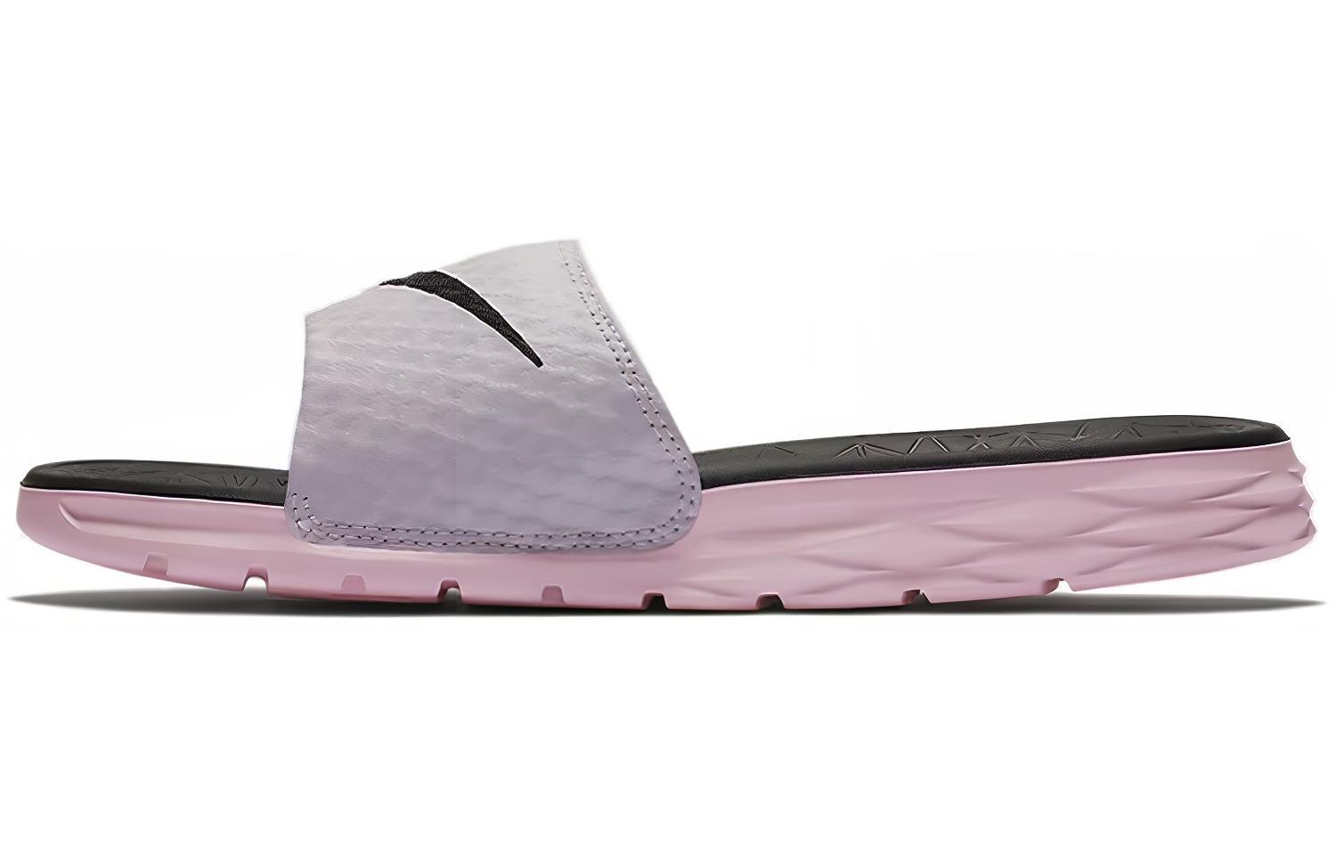 Nike Benassi Solarsoft 2 Slide  Arctic Pink Black  Women s 705475-602 36.5