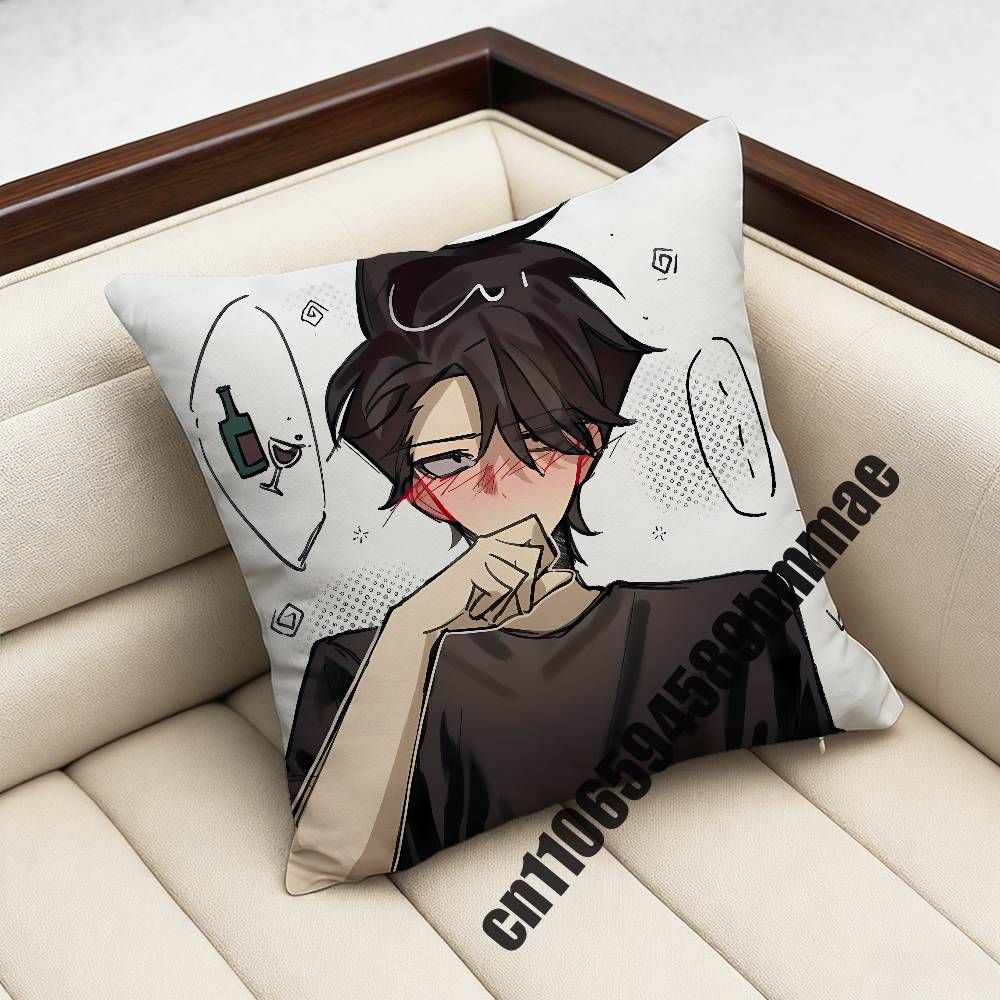 Game DDead Plate Vince Rody Vincent Throw Pillow Case Sham For Xcm Xcm Square Bedroom Pillowcase Cushion Cover