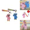 Poppy Playtime Keychain Fidget Toy With Led Light Portable And Reusable Stress Relief Toy