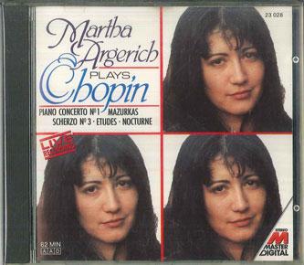 

CD MARTHA ARGERICH, CHOPIN - Argerich Chopin RECITAL 23028 DELTA Japan Classical Used
