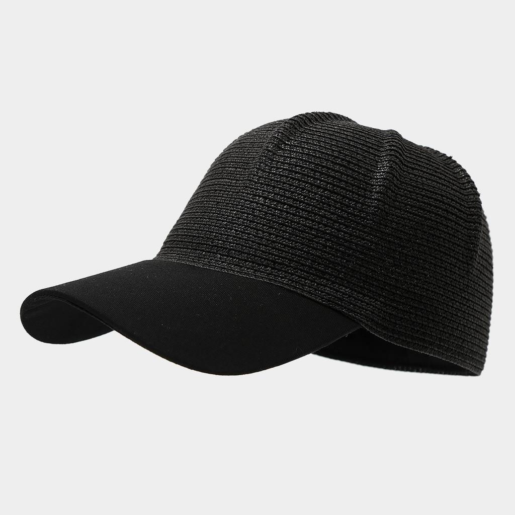 Summer Cotton Curved Brim Cap With Sun Protection And Ventilation For Casual Wear