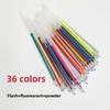 100 Color Bullet Tip Gel Pen Refills Set Glitter, Highlighter, Gouache Metallic Ink for Journaling Art