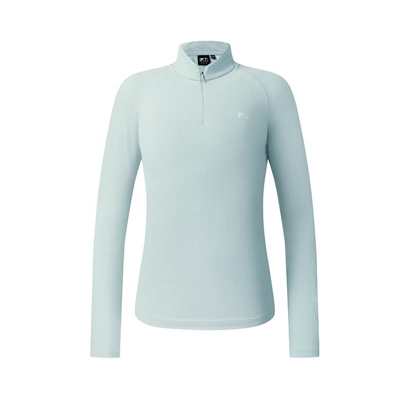 

Fila Серия Гольф Легкая Эластичная Приталенная Повседневная Спортивная Трикотажная Футболка с Длинным Рукавом Женские топы A11W545207FLB M