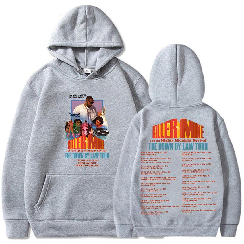 Killer Mike Hoodie Graphic Printing Hip Hop Comfortable Sweatshirt Funko Pop Fleece Punk Clothes Sudaderas Vintage Hooded Hoody
