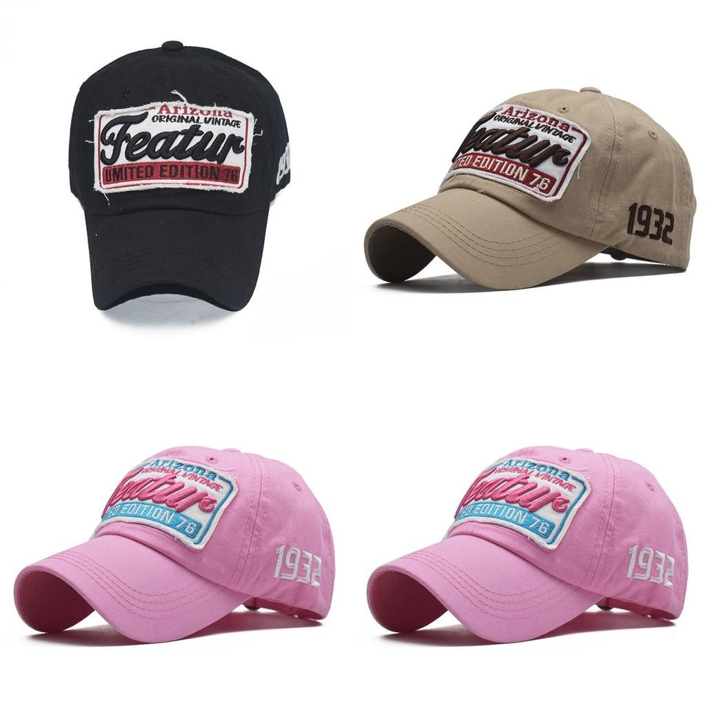 Premium Washed Cotton Baseball Hat With 3d Embroidered Letters